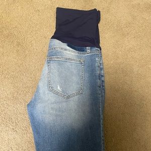 Pink Blush Maternity Jeans